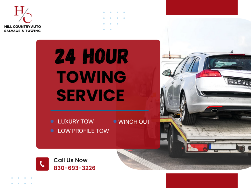24 hour towing service in Marble Falls